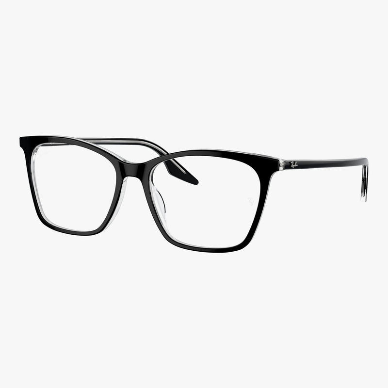 Ray-Ban RX5422 - 2034 - Sort og transparent