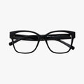 Orové sort firkantet brille