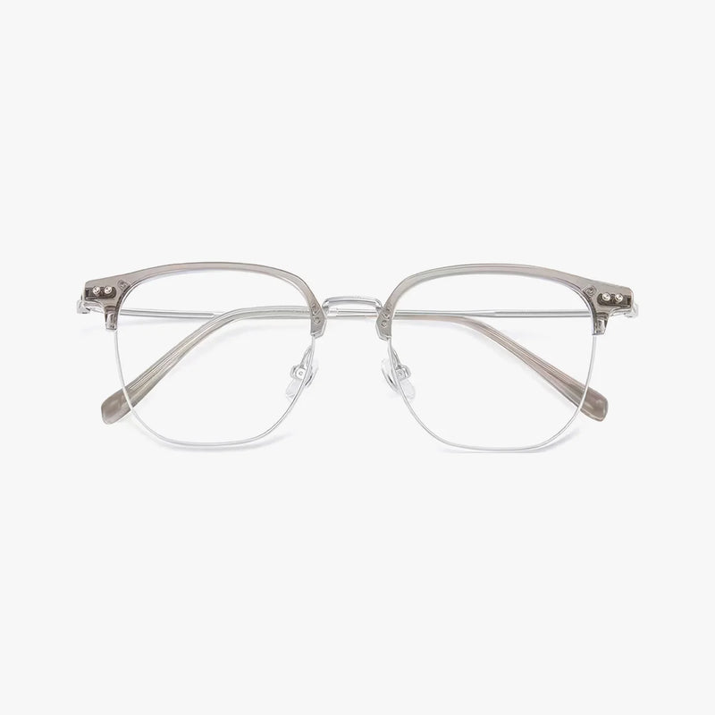 Florent transparent brun browline brille