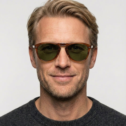Persol STEVE MCQUEEN - 96/P1 - Tortoise på model