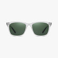 Mistral transparent hvid firkantet solbrille