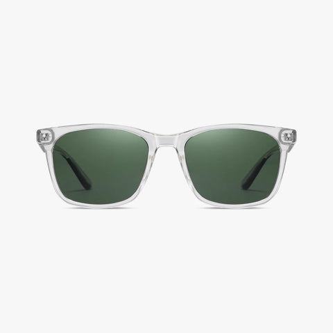 Mistral transparent hvid firkantet solbrille