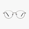 Delacroix gunmetal rund brille