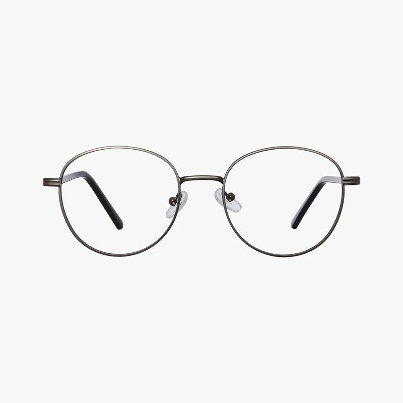 Delacroix gunmetal rund brille