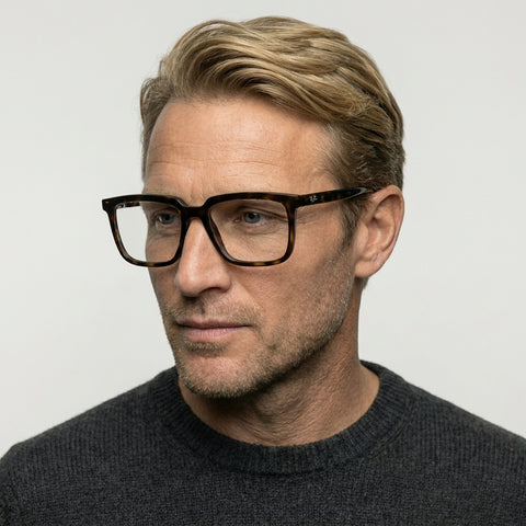 Ray-Ban ALAIN - 2012 - Havana på model