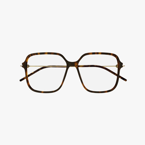 Gucci GG1271O - 002 havana rektangulær brille