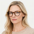 Miu Miu MU 02WV - 14L1O1 - Havana på model