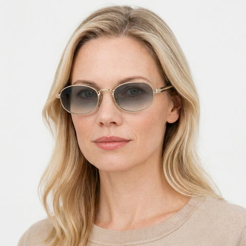 Prada PR B53S - ZVN02C - Guld på model