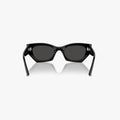 Ray-Ban ZENA - 667787 sort cat-eye solbrille