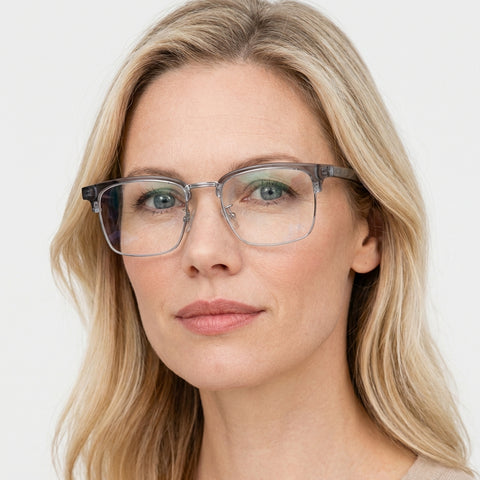 Valmont - Transparent grå på model