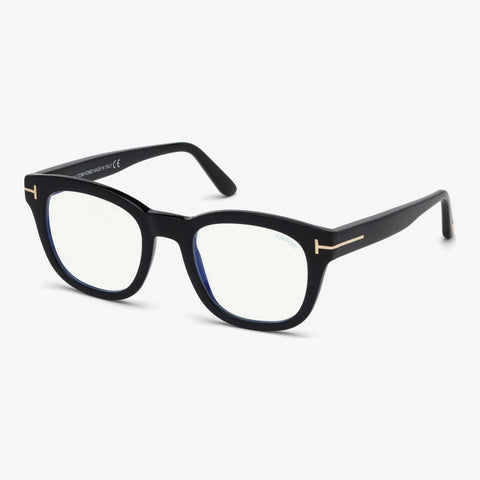 Tom Ford FT5542-B - 001 sort rektangulær brille