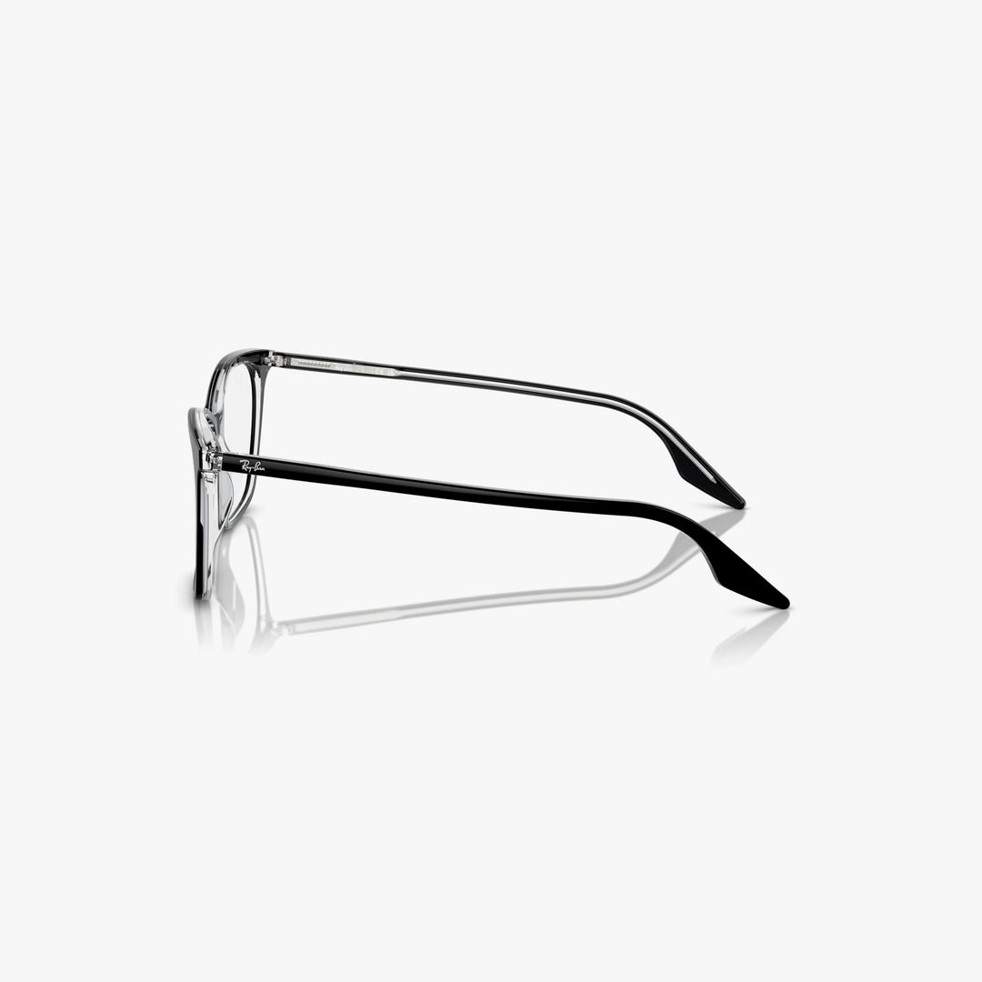 Ray-Ban RX5422 - 2034 - Sort og transparent