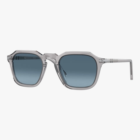 Persol PO3292S - 309/Q8 transparent grå kvadratiske solbrille